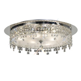 Esta Crystal Ceiling Lights Diyas Flush Crystal Fittings Esta Crystal Ceiling Lights Diyas Flush Crystal Fittings
